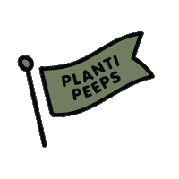plantipeeps sydney canberra plant parent indoor plants Sticker