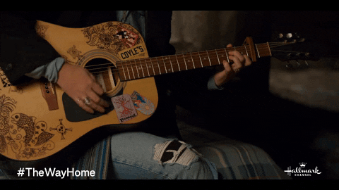 Acoustic Guitar GIF by Hallmark Channel