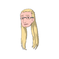 Sad Longhair Sticker by Nuorten mielenterveysseura Yeesi ry