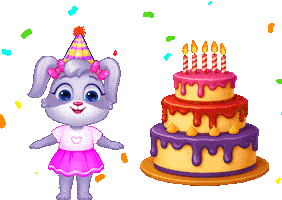 Happy Birthday Sticker by Lucas and Friends by RV AppStudios