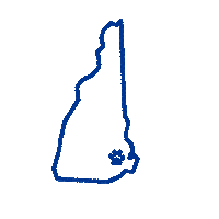 New Hampshire Durham Sticker by University of New Hampshire