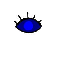 Eyes Look Sticker