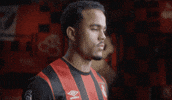Justin Kluivert Arms Out GIF by AFC Bournemouth