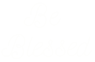 Sticker Be Blessed Sticker