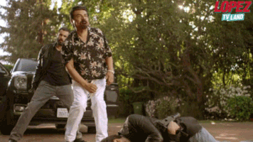 george lopez fight GIF by TV Land