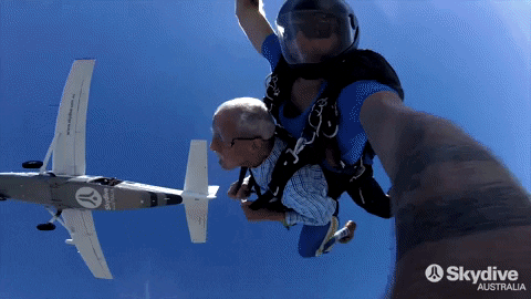 Lets Go Jump GIF by Skydive Australia