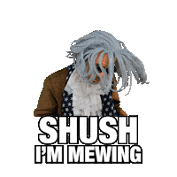 Hush Be Quiet Sticker