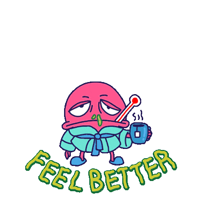 Get Well Kiss Sticker by Hallmark Gold Crown