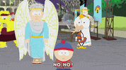 scared stan marsh GIF by South Park 