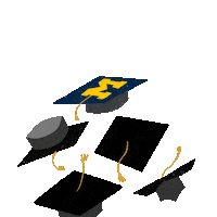 U Of M Graduation Sticker by University of Michigan