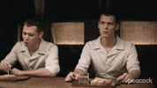 Joseph Morgan Lunch GIF by PeacockTV