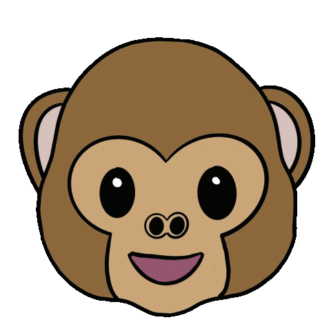 Little Monkey Sticker by MonkeyMedia