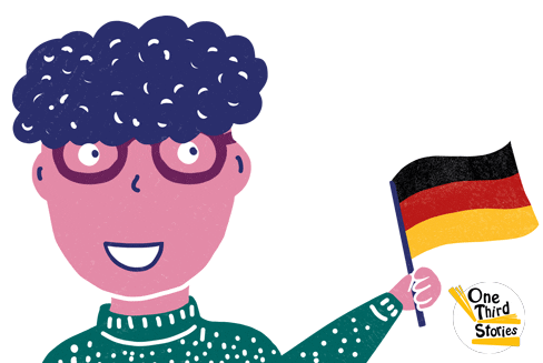 german flag Sticker by One Third Stories