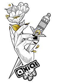 Squirrel Collab Sticker