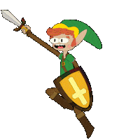 Link Hero Sticker