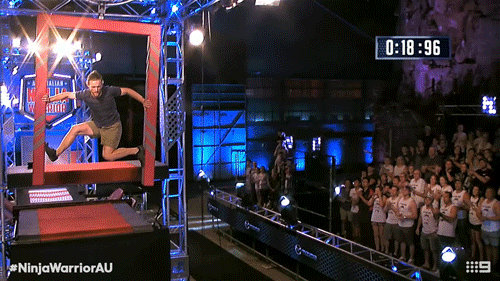channel 9 lol GIF by Australian Ninja Warrior