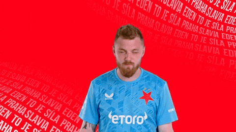 Happy Football GIF by SK Slavia Praha