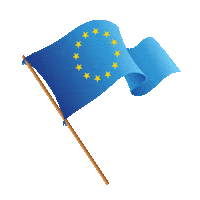 Landtag_Bayern flag europe flagge european union Sticker