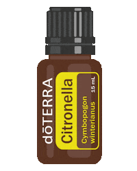 Lemongrass Natural Solutions Sticker by doTERRA Essential Oils
