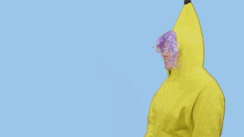 Ice Cream Banana GIF by StickerGiant