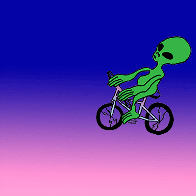 Area 51 Bicycle GIF