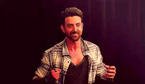 What Do I Do Excitement GIF by Hrithik Roshan