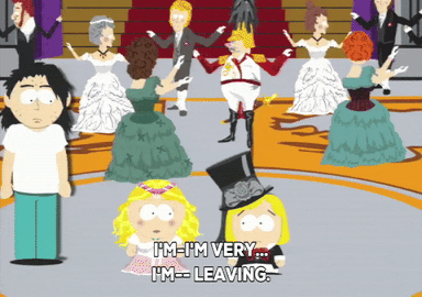 dance leaving GIF by South Park 