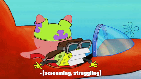 Struggling Season 9 GIF by SpongeBob SquarePants