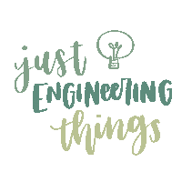 lululetter engineering engineer lululetter engineering things Sticker
