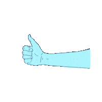 unterpalmen up daumen hoch thumps up palmen Sticker