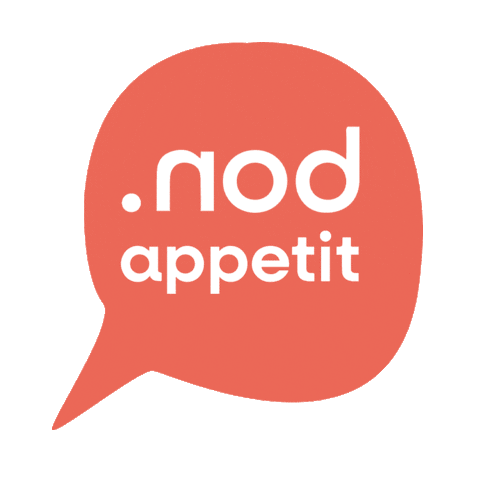 Bon Appetit Nod Sticker by Quintesens