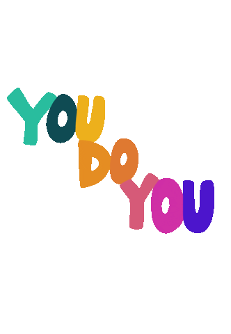 shopfrankiesue happy you do you youdoyou frankiesue Sticker