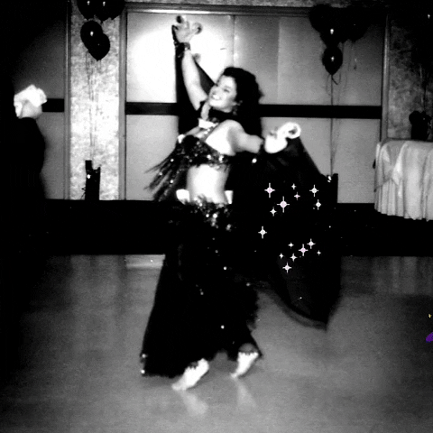 BellyDancerNJSORAYA sparkle arab belly dancer money shower GIF
