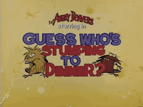 angry beavers nicksplat GIF