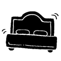 Travelmeister_official love sleep sex bed Sticker