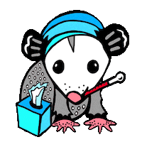 get well soon love Sticker