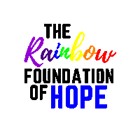 RainbowFoundationofHope rainbow lgbt lgbtq hope Sticker