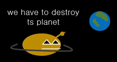 Earth Destroy GIF