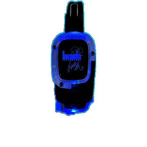 hushhushheadphones party disco headphones jacksonville Sticker