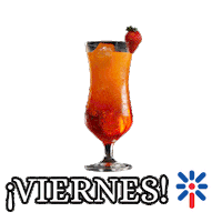 Viernes Coctel Sticker by Tienda Inglesa