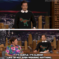 jimmy fallon sweater GIF by The Tonight Show Starring Jimmy Fallon