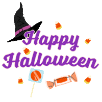 Happy Halloween Sticker by WildSkyMedia