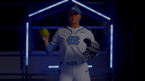 Softball Glove GIF by UNC Tar Heels