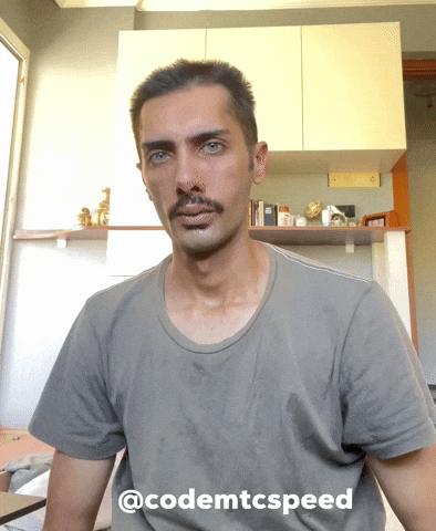 Angry Face Scowl GIF