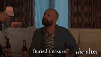 Serious Buried Treasure GIF by Swamp
