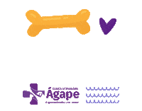 veterinariaagape love cat dog amor Sticker