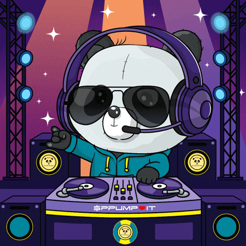 Happy Dj GIF by PandaPals