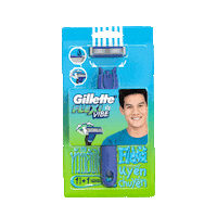 Gillettesingapore vibe shave shaving razor Sticker