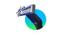 Gillettesingapore vibe shave shaving razor Sticker