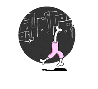 Mikbulp run bones bone ham GIF